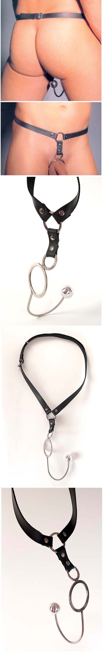 Ceinture avec un boule dans l'anus Sodoboula