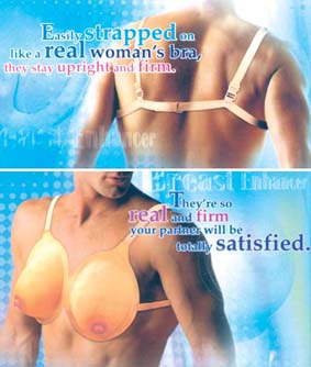 Faux seins pour travestis