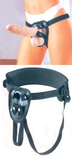 Gode-ceinture pour enculer un homme soumis ou un mari soumis