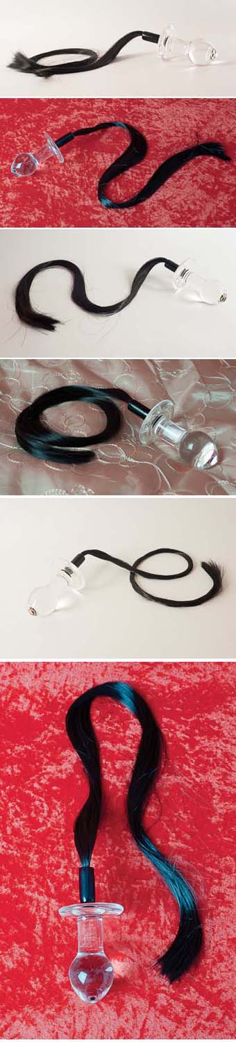 Plug transparent pour anus