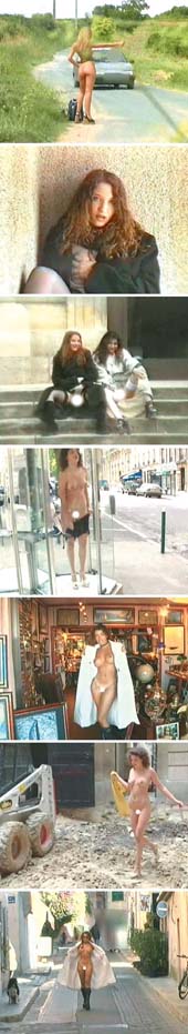 Jeunes étudiantes exhibitionnistes qui montrent leurs sexes et qui sucent des hommes inconnus dans la rue DVD livré en 48 heures